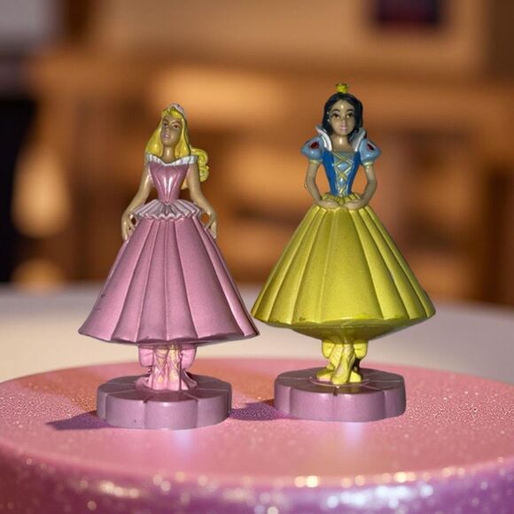 Disney Aurora Sleeping Beauty Snow White Ballerina Cake Toppers B21 - Picture 1 of 6